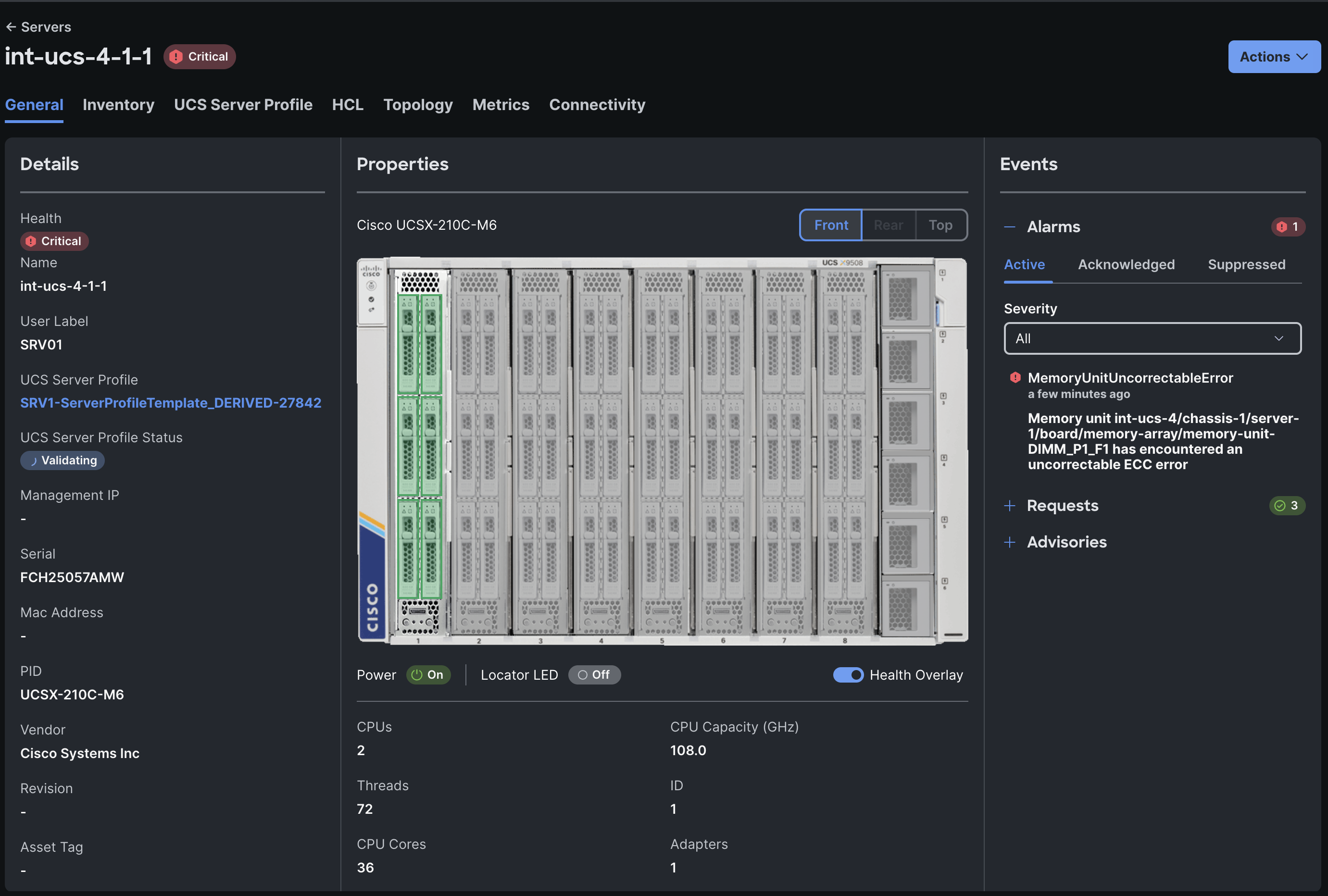 Server Inventory - Cisco Live LTRCOM-2000 Lab Guide